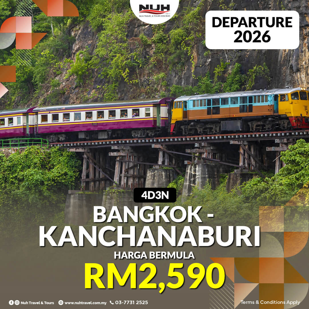 Pakej Bangkok Kanchanaburi
