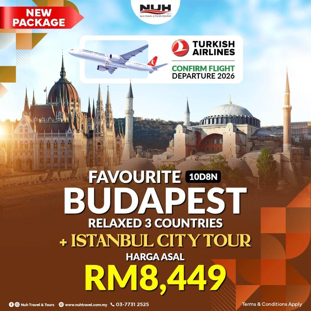 Pakej Iceland London & Istanbul