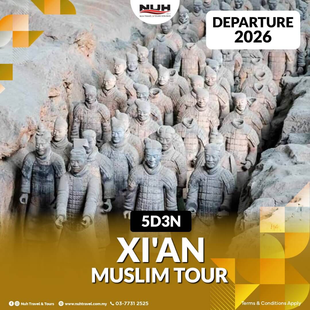 Pakej Xian Muslim Tour