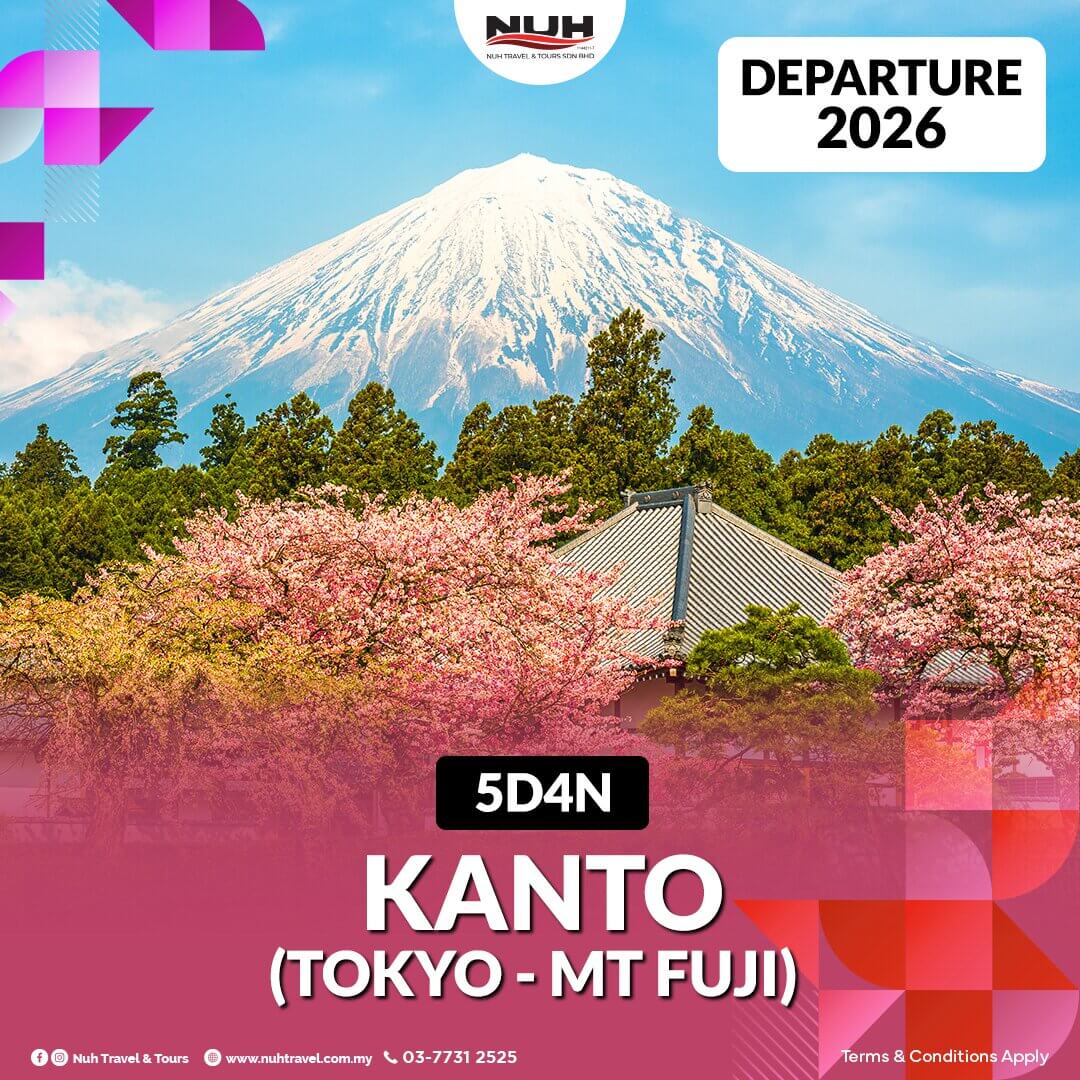 Pakej Kanto, Tokyo & Mt Fuji